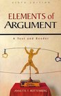 Elements of Argument A Text and Reader