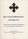 Multifunction CRM Software How good is it