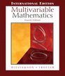 Multivariable Mathematics AND Maple 10 VP