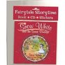 Fairytale Storytime Book Cd and Stickers Snow White and the Seven Dwarfs