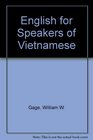 English for Speakers of Vietnamese