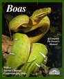 Boas Everything About Selection Care Nutrition Diseases Breeding and Behavior