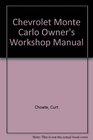 Haynes Chrevrolet Monte Carlo Owner's Manual 19701988
