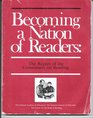 Becoming a Nation of Readers The Report of the Commission on Reading