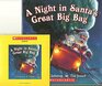 A Night in Santa's Great Big Bag Paperback Book  Audio Cd Set By Kristin Kladstrup