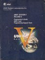 Unix System V Release 4 Programmers Guide ANSI C and Programming Support Tools