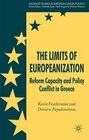 The Limits of Europeanization Structural Reform and Public Policy in Greece