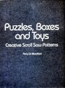Puzzles Boxes and Toys Creative Scroll Saw Patterns