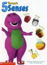 Barney's 5 Senses Taste Smell Touch See Hear