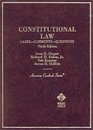 Constitutional Law Cases Comments and Questions Ninth Edition