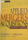 Applied Mergers and Acquisitions University Edition with Student Workbook Set