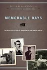 Memorable Days The Selected Letters of James Salter and Robert Phelps