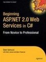 Beginning ASPNET 200 Web Services in C From Novice to Professional