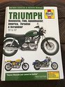 Triumph Bonneville T100 Speedmaster America Thruxton and Scrambler Service and Repair Manual 2001 to 2007