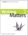 Writing Matters tabbed