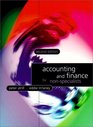 Accounting and Finance for NonSpecialists