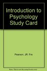 Introduction to Psychology Study Card