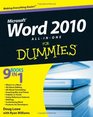 Word 2010 AllinOne For Dummies