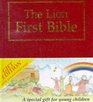 The Lion First Bible Red Gift Edition