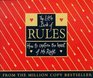Little Book of Rules