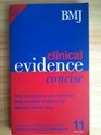 Clinical Evidence Concise Edition #11 June, 2004 (11)