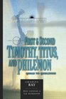 1 2 Timothy Titus  Philemon Goals To Godliness
