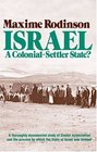 Israel A ColonialSettler State
