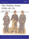 The Italian Army 194045