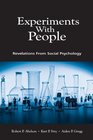 Experiments With People Revelations from Social Psychology