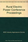 Rural Electric Power Conference Proceedings