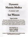 Dynamic Materia Medica (Audio CD) (Unabridged)