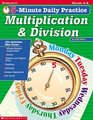 5minute Daily Practice Multiplication and Division Grades 48