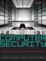 Analyzing Computer Security A Threat / Vulnerability / Countermeasure Approach