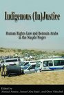 Indigenous Justice Human Rights Law and Bedouin Arabs in the Naqab/Negev