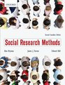 Social Research Methods Second Canadian Edition