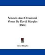 Sonnets And Occasional Verses By David Marples