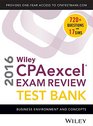 Wiley CPAexcel Exam Review 2016 Focus Notes Business Environment and Concepts