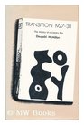 Transition The History of a Literary Era 19271938