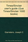 Timex/Sinclair user's guide