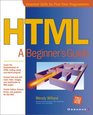 HTML A Beginner's Guide