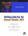 Writing Addins for Visual Studio NET