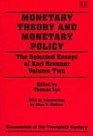 Monetary Theory and Monetary Policy