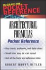 Architectural Formulas Pocket Reference