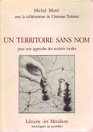 Un territoire sans nom