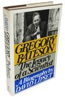 Gregory Bateson The Legacy of a Scientist
