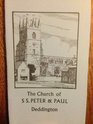The story of SS Peter  Paul Church Deddington Oxfordshire