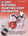 2001 National Painting Cost Estimator