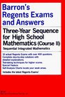 Barron's Regents Exams and Answers Sequential Math Course II