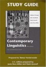 Contemporary Linguistics 5e  Study Guide