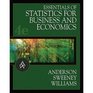 Essentials of Statistics for Business and Economics Text Only